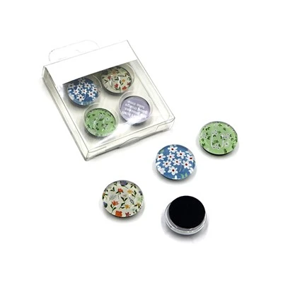 Aimant rond en verre